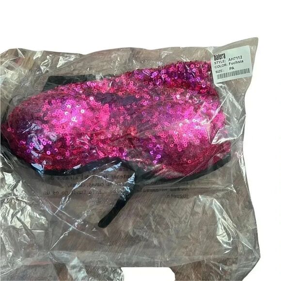 🌸Balera Sequins Women’s Top Fuchsia Size PA(XS/0-2)🌸 - Picture 5 of 6